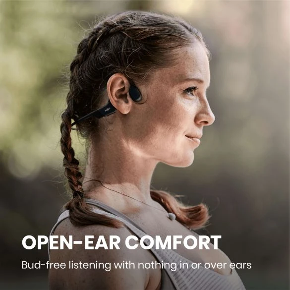 Shokz OpenRun Hoofdtelefoon Zwart 10 Shokz OpenRun Hoofdtelefoon Zwart - Image 8