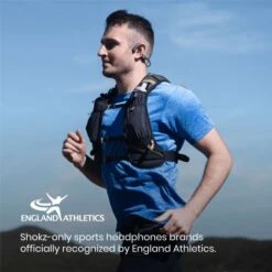 Shokz OpenRun Hoofdtelefoon Zwart 19 Shokz OpenRun Hoofdtelefoon Zwart -Sportwetsuit Winkel shokz koptelefoon openrun s803bk 14