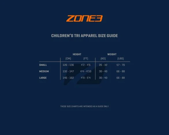 Zone3 Adventure Mouwloos Kinder Trisuit Zwart/oranje 5 Zone3 Adventure Mouwloos Kinder Trisuit Zwart/oranje - Image 3