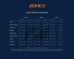 Zone3 Versa Swimrun Heren 2020 7 Zone3 Versa Swimrun Heren 2020 -Sportwetsuit Winkel sizing guides mens wetsuit 3