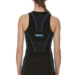 Arena ST Mouwloos Tri Top Zwart Dames 9 Arena ST Mouwloos Tri Top Zwart Dames -Sportwetsuit Winkel st tritop w black 3