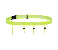 Orca Startnummerband Met Energie Gel Vakjes Geel