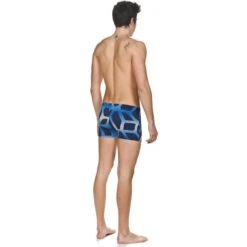 Arena Spider Shorts Zwembroek Blauw/wit Heren 9 Arena Spider Shorts Zwembroek Blauw/wit Heren -Sportwetsuit Winkel training spider shorts blue wht 4