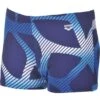 Arena Spider Shorts Zwembroek Blauw/wit Heren