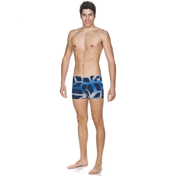 Arena Spider Shorts Zwembroek Blauw/wit Heren 4 Arena Spider Shorts Zwembroek Blauw/wit Heren - Image 2