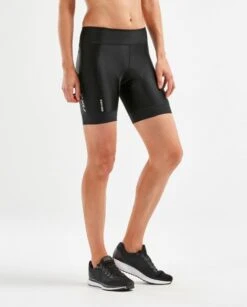 2XU Perform 7" Tri Shorts Zwart Dames -Sportwetsuit Winkel wt5539b blk blk 002