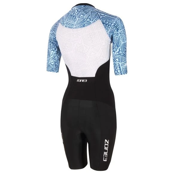 Zone3 Lava Aero Trisuit Korte Mouw Kona Print Dames 4 Zone3 Lava Aero Trisuit Korte Mouw Kona Print Dames - Image 2