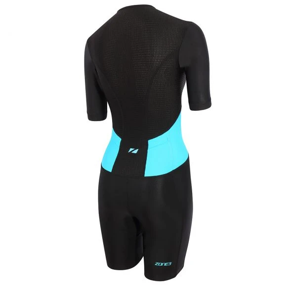 Zone3 Activate Trisuit Korte Mouw Zwart/blauw Dames 4 Zone3 Activate Trisuit Korte Mouw Zwart/blauw Dames - Image 2