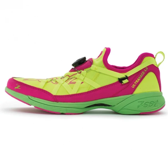 Zoot Triathlon Schoenen Women's M Ultra Race 4.0 Yellow Blaze Green 3 Zoot Triathlon Schoenen Women's M Ultra Race 4.0 Yellow Blaze Green