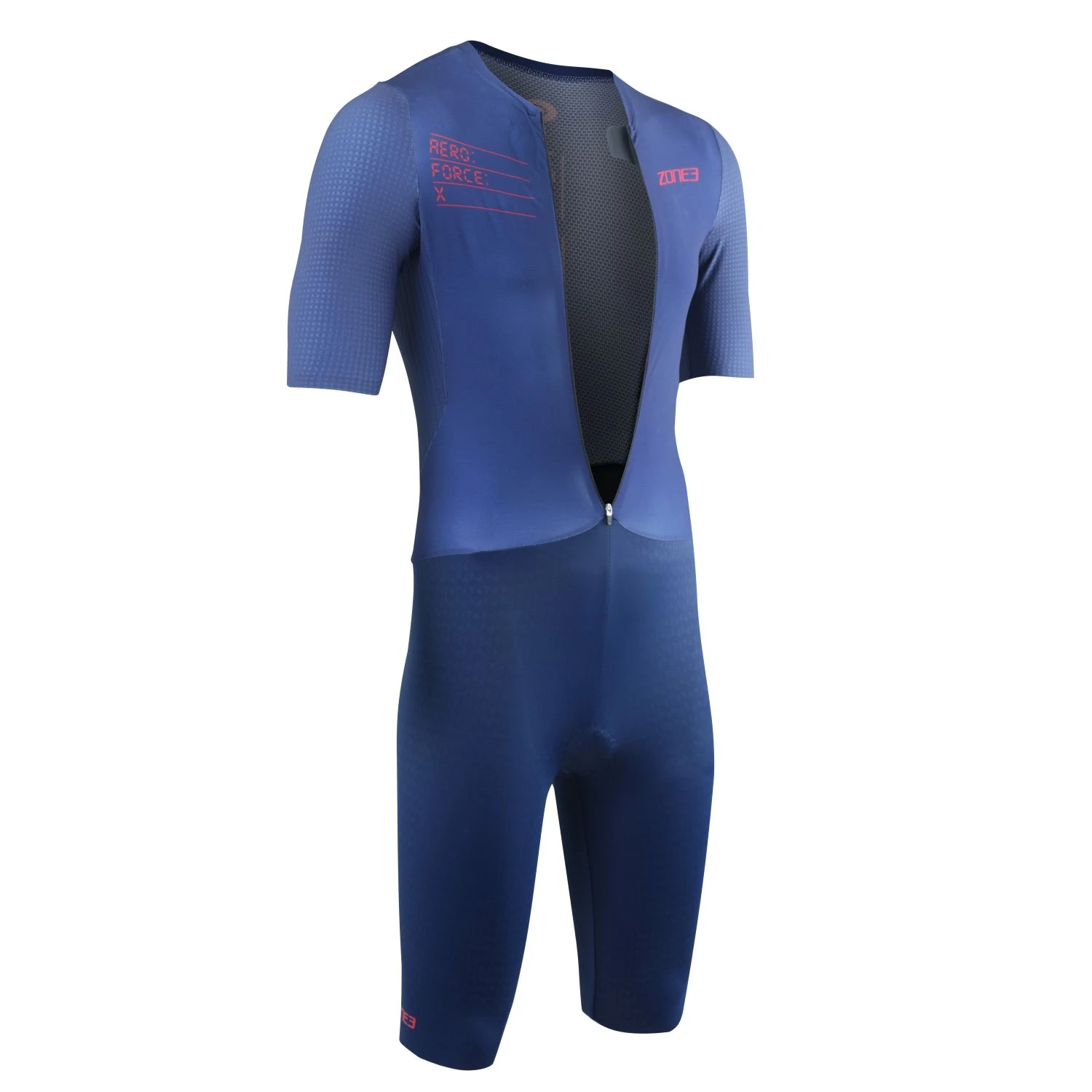 Zone3 Aeroforce X II Trisuit Korte Mouw Blauw Heren 6 Zone3 Aeroforce X II Trisuit Korte Mouw Blauw Heren - Image 4