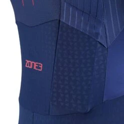 Zone3 Aeroforce X II Trisuit Korte Mouw Blauw Heren 14 Zone3 Aeroforce X II Trisuit Korte Mouw Blauw Heren -Sportwetsuit Winkel zts23mafs103 008