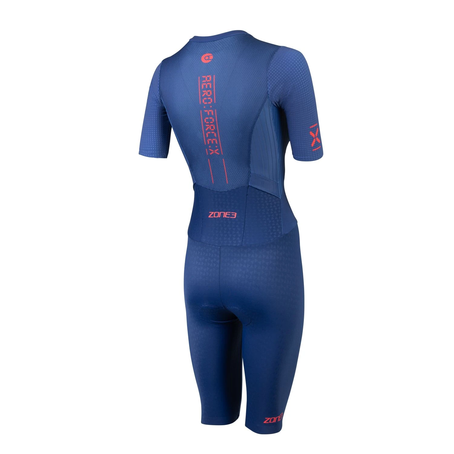 Zone3 Aeroforce X II Trisuit Korte Mouw Blauw Dames 6 Zone3 Aeroforce X II Trisuit Korte Mouw Blauw Dames - Image 4